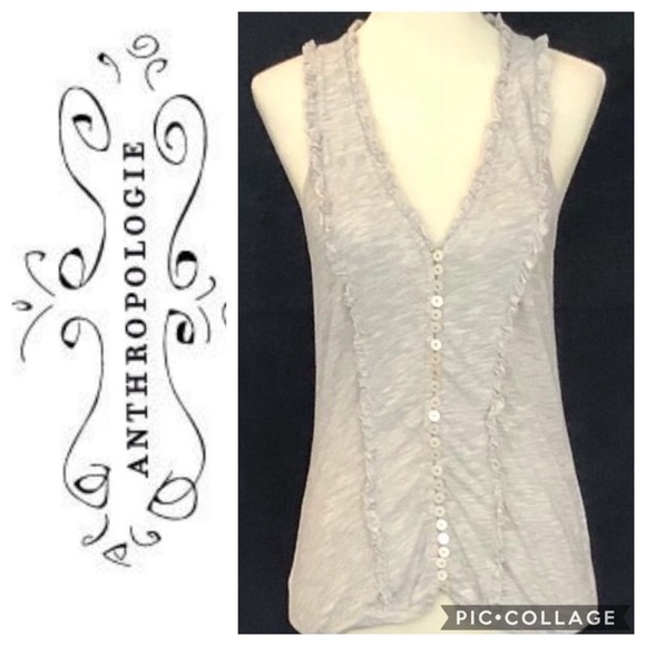 Anthropologie Tops - ANTHROPOLOGIE Deletta sleeveless top